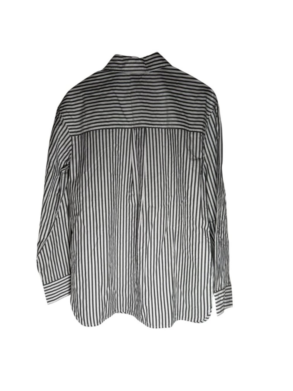 Everlane The Supima Cotton Boyfriend Shirt Women's Size XXS White & Black NWT! - Picture 6 of 6